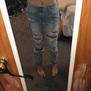 American eagle tom girl jeans